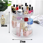 360° Rotation Makeup Organizer