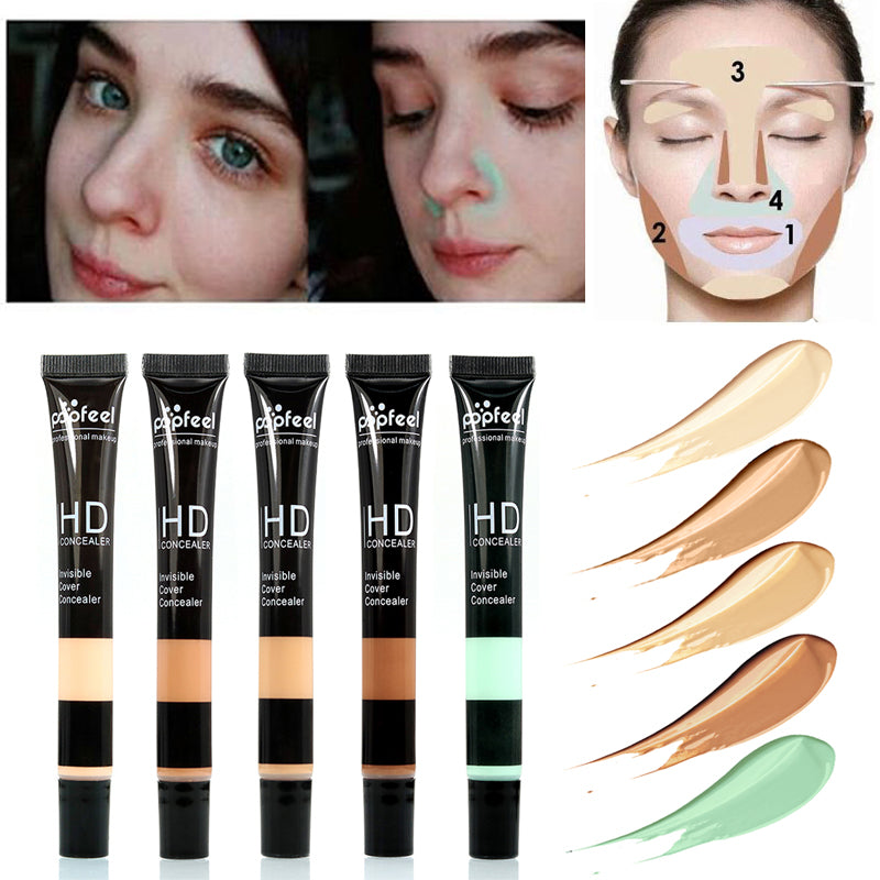 Professional Face Contour Makeup Waterproof Whitening Full Cover Camouflage Face Color Corrector Concealer Stick