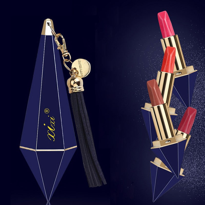 New Lipstick Luxury Makeup Lip Kit Pigments Long Lasting Waterproof Diamond Brand Makeup Red Lipstick Matte