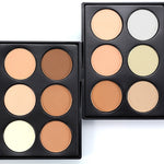 New Professional Cosmetic Long Lasting Brightener corretivo Face Powder Bronzer Highlighter Makeup Contour Palette