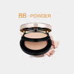 Luxury Makeup Mineral Foundation 2 Layer Waterproof Whitening Brighten Face Matte Powder Palette Contouring Makeup