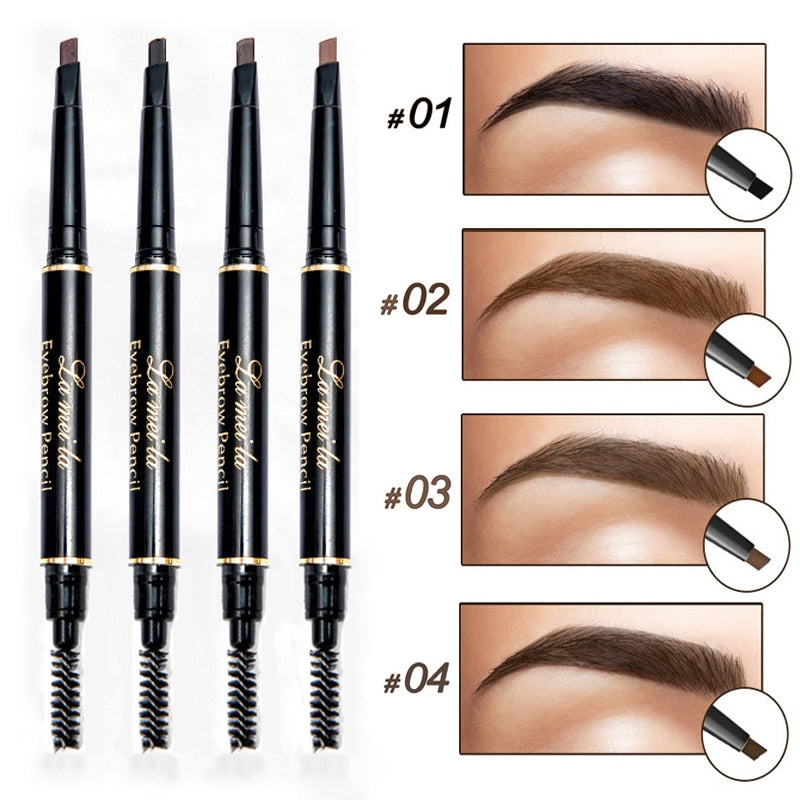 New Brand Eye Brow Tint Cosmetics Natural Long Lasting Paint Tattoo Eyebrow Waterproof Black Brown Eyebrow Pencil Makeup