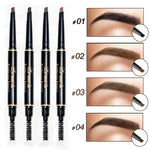 New Brand Eye Brow Tint Cosmetics Natural Long Lasting Paint Tattoo Eyebrow Waterproof Black Brown Eyebrow Pencil Makeup