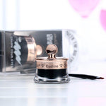 Dropship Makeup Set Long Lasting 1pcs Henna Eye Liner Gel + 1pcs Make Up Brush Waterproof Black Eyeliner Tattoo Gel