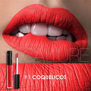 New Makeup 2017 Metallic Lip Color Cosmetics Waterproof Lip Gloss Gold Shimmer Matte Liquid Focallure Metallic Lipstick Lot