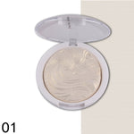 New Miss Rose Highlighter Make Up Palette Waterproof White Gold Shimmer Glow Brightening Powder Highlighters Makeup Kits