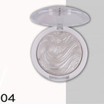 New Miss Rose Highlighter Make Up Palette Waterproof White Gold Shimmer Glow Brightening Powder Highlighters Makeup Kits