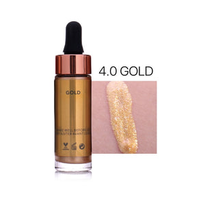 New Contouring Liquid Highlighter Brand Cosmetic Waterproof Face Contour Shimmer Bronzers Highlighters o.two.o Makeup