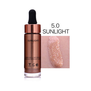 New Contouring Liquid Highlighter Brand Cosmetic Waterproof Face Contour Shimmer Bronzers Highlighters o.two.o Makeup