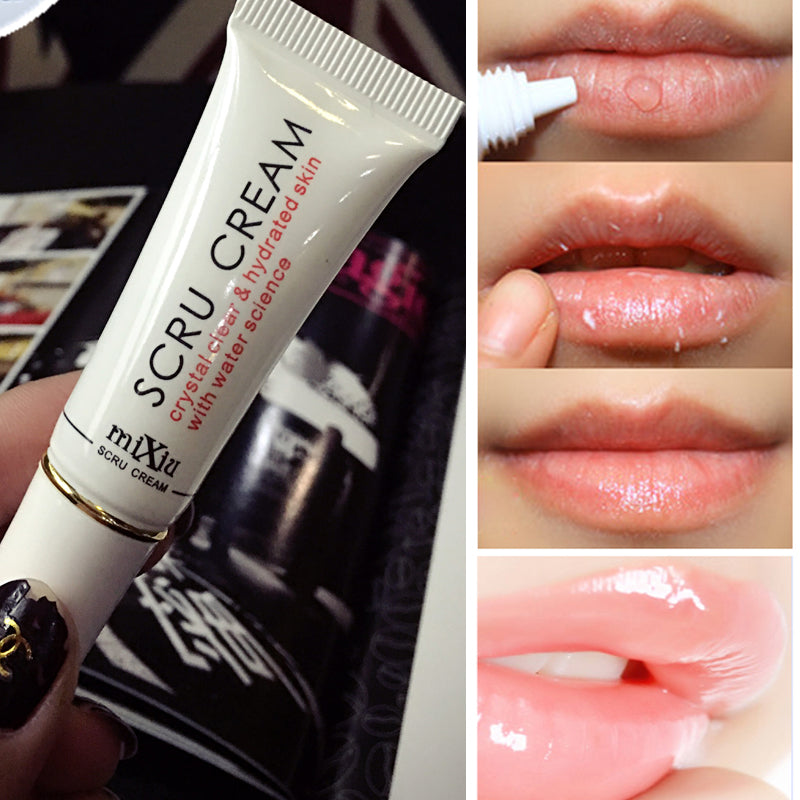 New Professional Moisturizing Full Lips Cosmetics Remove Dead Skin MIXIU Brand Lip Care Exfoliating Lip Scrub