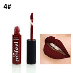 Brand Makeup Waterproof batom Tint Lip Gloss Red Brown Nude Long Lasting Hot Popfeel Brand Liquid Matte Makeup Lipstick