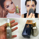 Professional Face Moisturizer Easy to Absorb Essence Cosmetic Primer 15ml Beauty Glazed Brand Rose Gold Makeup Primer Liquid