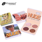 Hot Makeup Pro 4 Color Eyeshadow Brand Cosmetic Long Lasting Mineral Powder Pigmented Nude Eyeshadow Matte Palette