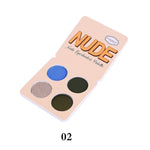 Hot Makeup Pro 4 Color Eyeshadow Brand Cosmetic Long Lasting Mineral Powder Pigmented Nude Eyeshadow Matte Palette