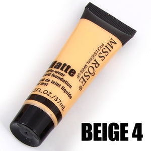 Professional maquiagem base Long Lasting Concealer Waterproof Whitening Miss Brand Face Base Liquid Foundation Makup