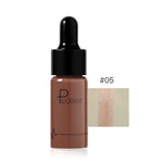 PUDAIER Professional Shimmer Highlighters Make Up White Glow Face Brighten Dark Skin Contour Bronzer and Highlighter Makeup