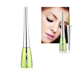 New Brand Colorful Eye Liner Cosmetics Waterproof Long Lasting Pigment Blue Silver Liquid Make Up Color Eyeliner