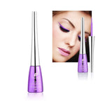 New Brand Colorful Eye Liner Cosmetics Waterproof Long Lasting Pigment Blue Silver Liquid Make Up Color Eyeliner