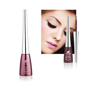 New Brand Colorful Eye Liner Cosmetics Waterproof Long Lasting Pigment Blue Silver Liquid Make Up Color Eyeliner