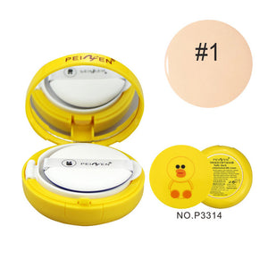 New Brand Cute Bases BB Cream Cosmetics Waterproof Natural Concealer Face Whitening BB Cushion Foundation Makeup