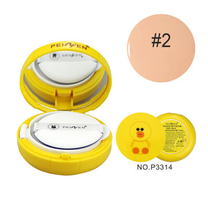 New Brand Cute Bases BB Cream Cosmetics Waterproof Natural Concealer Face Whitening BB Cushion Foundation Makeup
