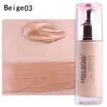 Professional Bases Make Up Liquid Foundation Long Lasting Brighten Dark Skin Contour Face Foundation MISS ROSE Makeup Cream