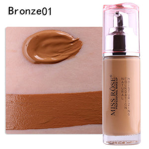 Professional Bases Make Up Liquid Foundation Long Lasting Brighten Dark Skin Contour Face Foundation MISS ROSE Makeup Cream