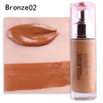 Professional Bases Make Up Liquid Foundation Long Lasting Brighten Dark Skin Contour Face Foundation MISS ROSE Makeup Cream