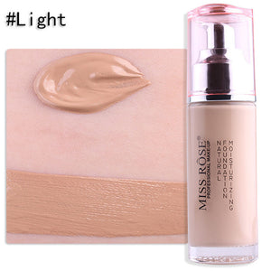 Professional Bases Make Up Liquid Foundation Long Lasting Brighten Dark Skin Contour Face Foundation MISS ROSE Makeup Cream