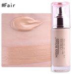 Professional Bases Make Up Liquid Foundation Long Lasting Brighten Dark Skin Contour Face Foundation MISS ROSE Makeup Cream