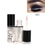 Professional New Shiny Eye Liners Cosmetics for Women Pigment Silver Rose Gold Color Liquid Glitter Eyeliner Cheap Makeup