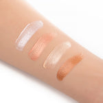 TLM Brand Dark Skin Shiny Highlight Cosmetics Waterproof Pigment Nude Gold Shimmer Face Contour Brighten Liquid Highlighters