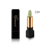 niceface Brand Magic Temperature Change Color Lip Stick Waterproof Long Lasting Moisturizer Shiny Glitter Lipstick Cosmetic
