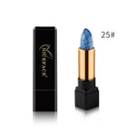 niceface Brand Magic Temperature Change Color Lip Stick Waterproof Long Lasting Moisturizer Shiny Glitter Lipstick Cosmetic