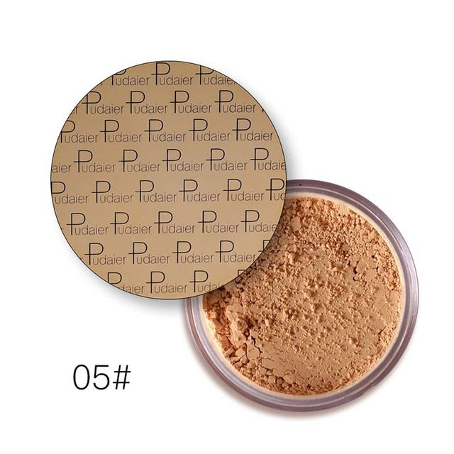 2018 New pudaier Brand Oil Control Powder Makeup Long Lasting Bronzer Matte Mineral Dark Skin Contour Loose Face Powder