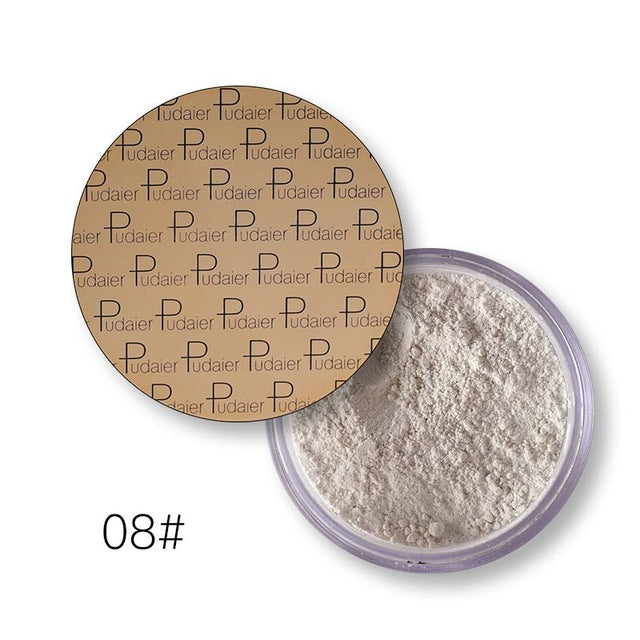 2018 New pudaier Brand Oil Control Powder Makeup Long Lasting Bronzer Matte Mineral Dark Skin Contour Loose Face Powder