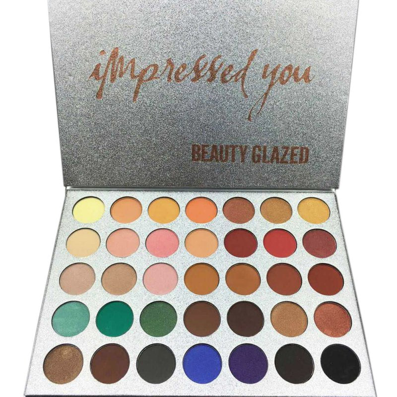35 Color Eye Makeup Jacly Hill Eyeshadow Palette Shades Shimmer Matte Eye Shadow Pallete Cosmetics