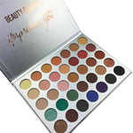 35 Color Eye Makeup Jacly Hill Eyeshadow Palette Shades Shimmer Matte Eye Shadow Pallete Cosmetics