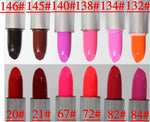 2018 New Fashion Lip stick Makeup Waterproof Long Lasting Pigments Sexy Red Baby Pink Black Lot Lipstick Girls Cheap Makeup