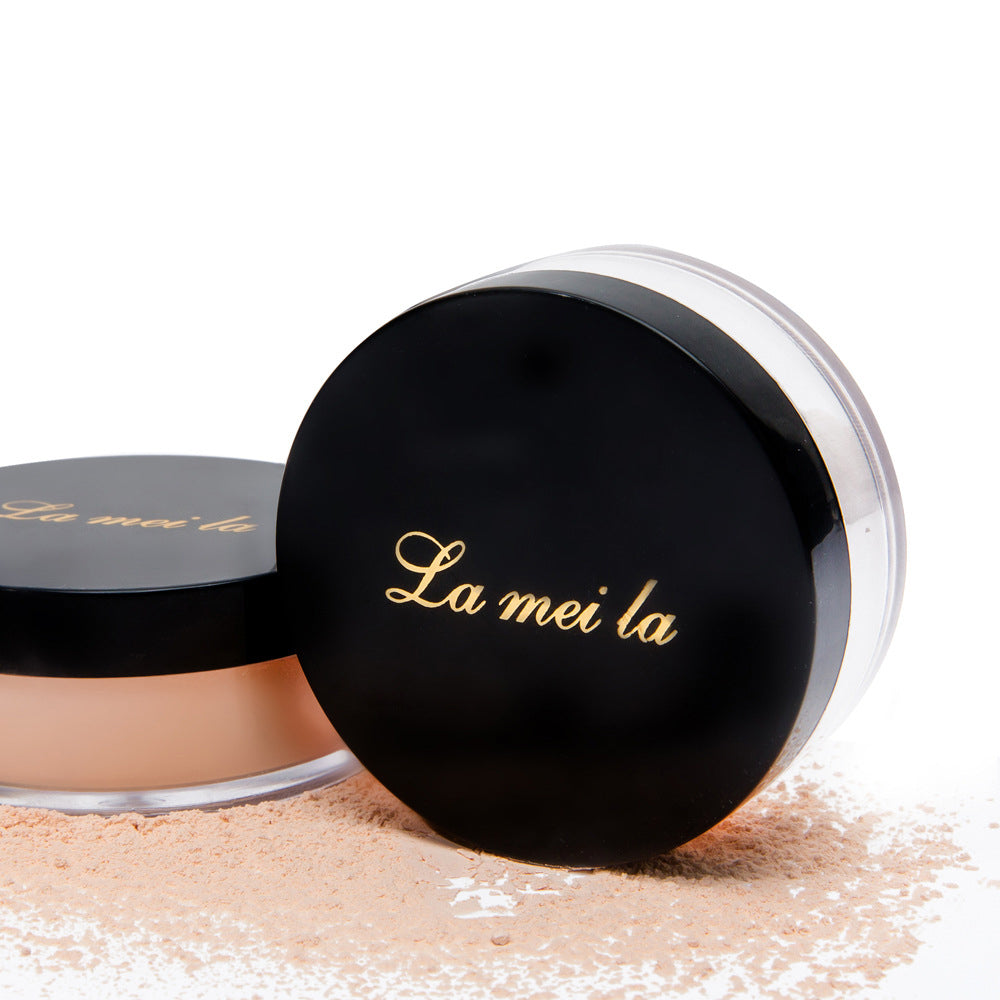 Professional Face Base Cosmetics Waterproof Whitening Minerals Oil Control Transparent Loose Powder Face Makeup