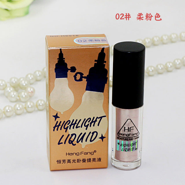 Gold Highlighter Liquid Cosmetic Face