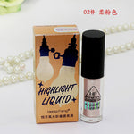 Gold Highlighter Liquid Cosmetic Face
