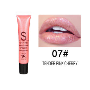 Brand Makeup Crystal Liquid Lip Gloss Cosmetics Long Lasting Lipstick Moisturizer Shining Diamond Shimmer Glitter Lip Gloss