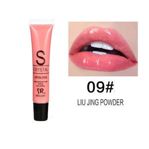 Brand Makeup Crystal Liquid Lip Gloss Cosmetics Long Lasting Lipstick Moisturizer Shining Diamond Shimmer Glitter Lip Gloss