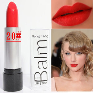 2018 New Fashion Lip stick Makeup Waterproof Long Lasting Pigments Sexy Red Baby Pink Black Lot Lipstick Girls Cheap Makeup