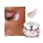 3D Contour Face Glowing Metallic Highlighter Glitter Bronzer Powder Pigment Cream Festival Makeup Cosmetics Highlighter Palette