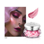 3D Contour Face Glowing Metallic Highlighter Glitter Bronzer Powder Pigment Cream Festival Makeup Cosmetics Highlighter Palette