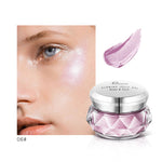 3D Contour Face Glowing Metallic Highlighter Glitter Bronzer Powder Pigment Cream Festival Makeup Cosmetics Highlighter Palette