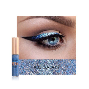 Focallure 5 Color Shimmer Eye Liner Korean Cosmetics Waterproof Pigments Shiny Silver Pink Blue Gold Glitter Eyeliner Makeup