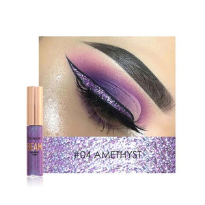 Focallure 5 Color Shimmer Eye Liner Korean Cosmetics Waterproof Pigments Shiny Silver Pink Blue Gold Glitter Eyeliner Makeup